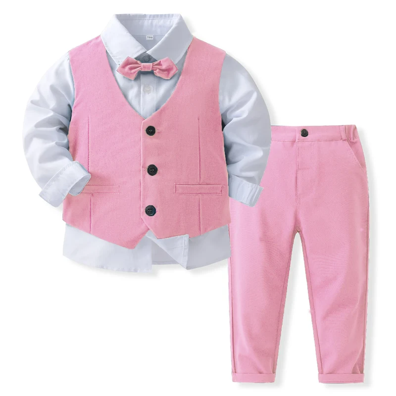 Baby Boy Gentleman Suit – Smart Birthday Outfit