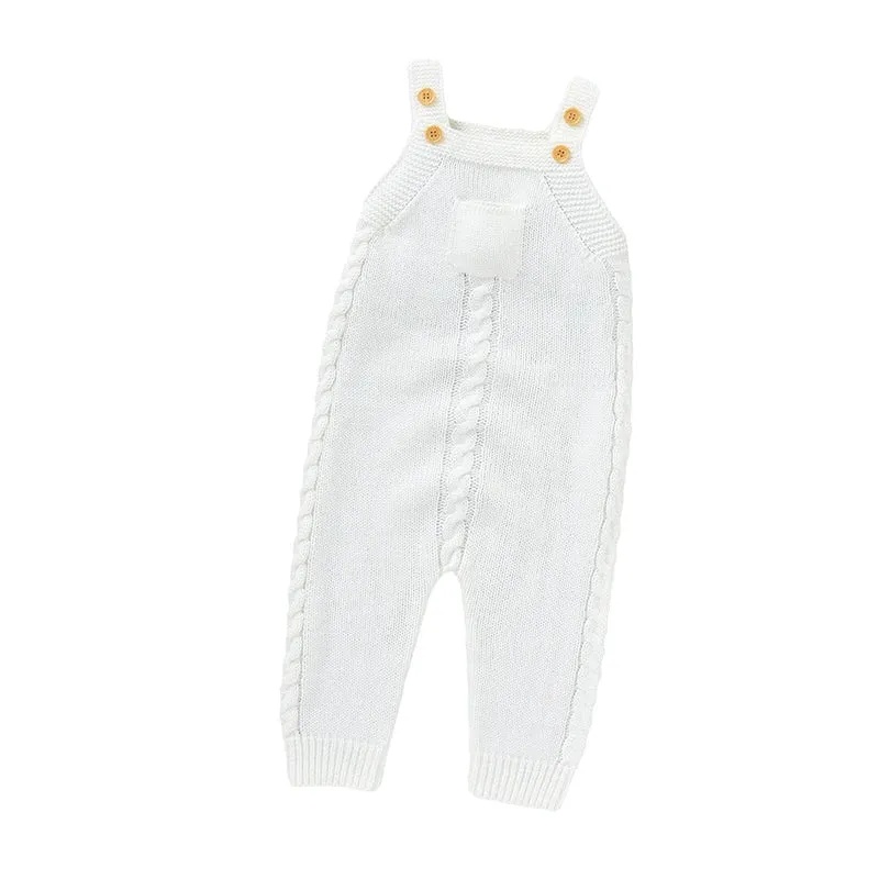 Sleeveless Knitted Romper – All-Season Essential