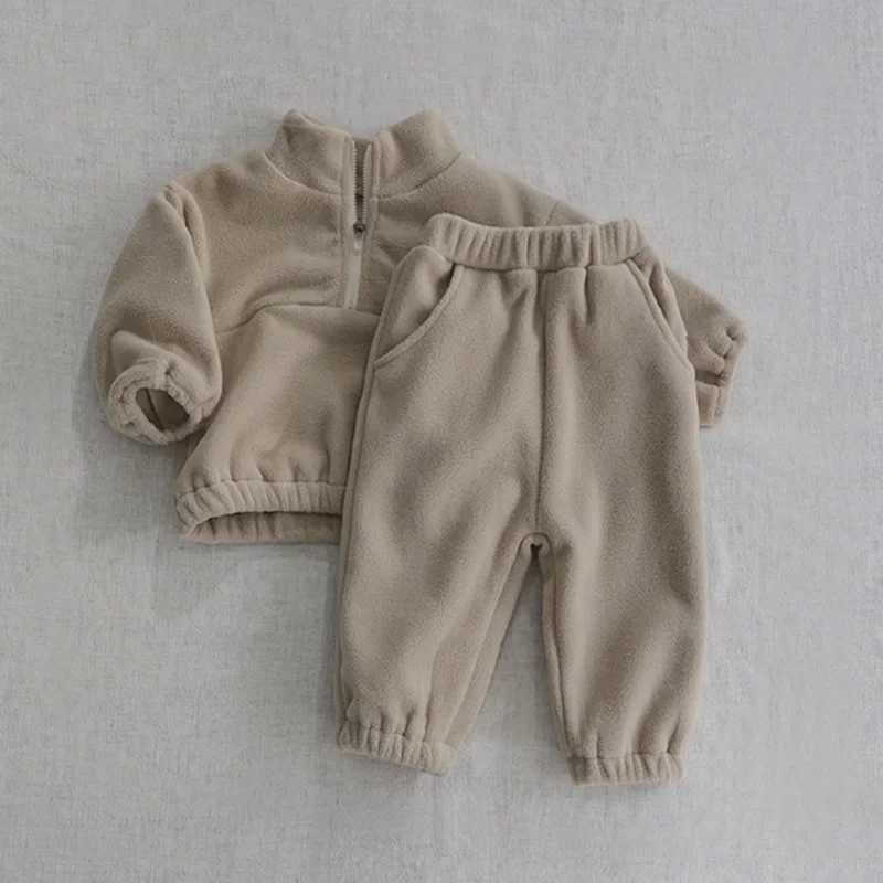 Cozy Fleece Hoodie & Pants Set – Toddler 2-Piece