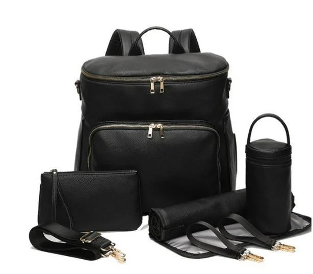 PU Leather Diaper Bag – Travel Ready