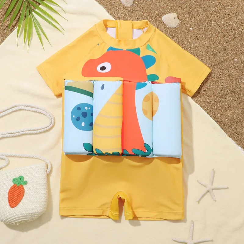 Children's Buoyancy Swimsuit - Cartoon Print