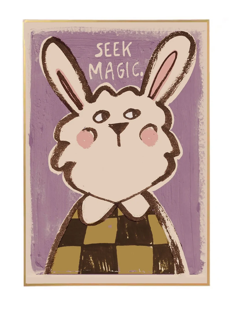 Barnposter Seek Magic 50 × 70 cm