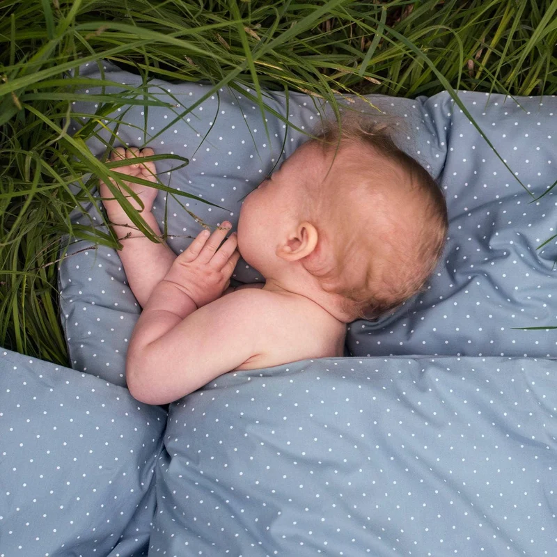 Ekologiskt bäddset junior – Sapphire Dotty