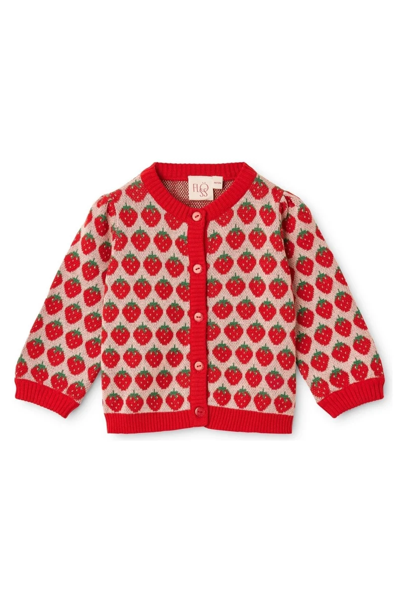 Line Cardigan - Blossom Pink Berry
