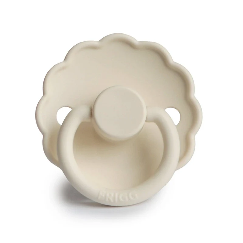 FRIGG Daisy napp Cream i naturgummi