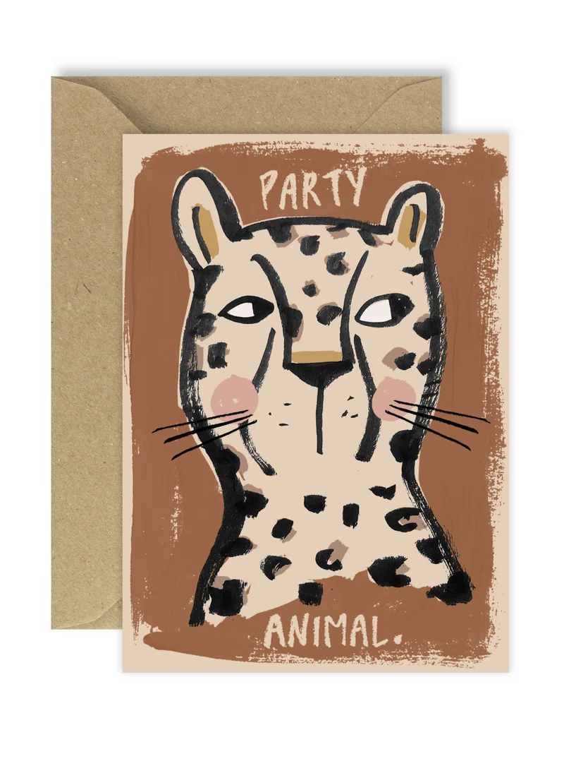 Grattiskort Party Animal – A6