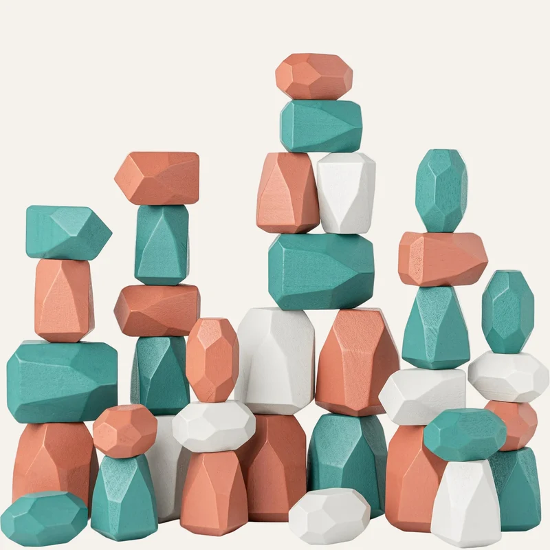 Stacking Blocks for Toddlers in Dino Pack