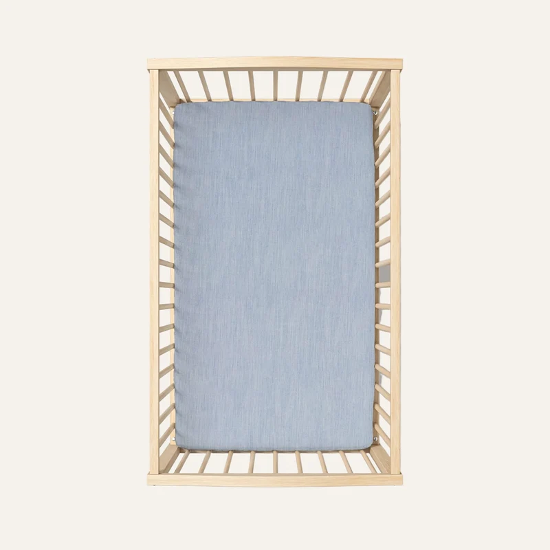 Organic Crib Fitted Sheet