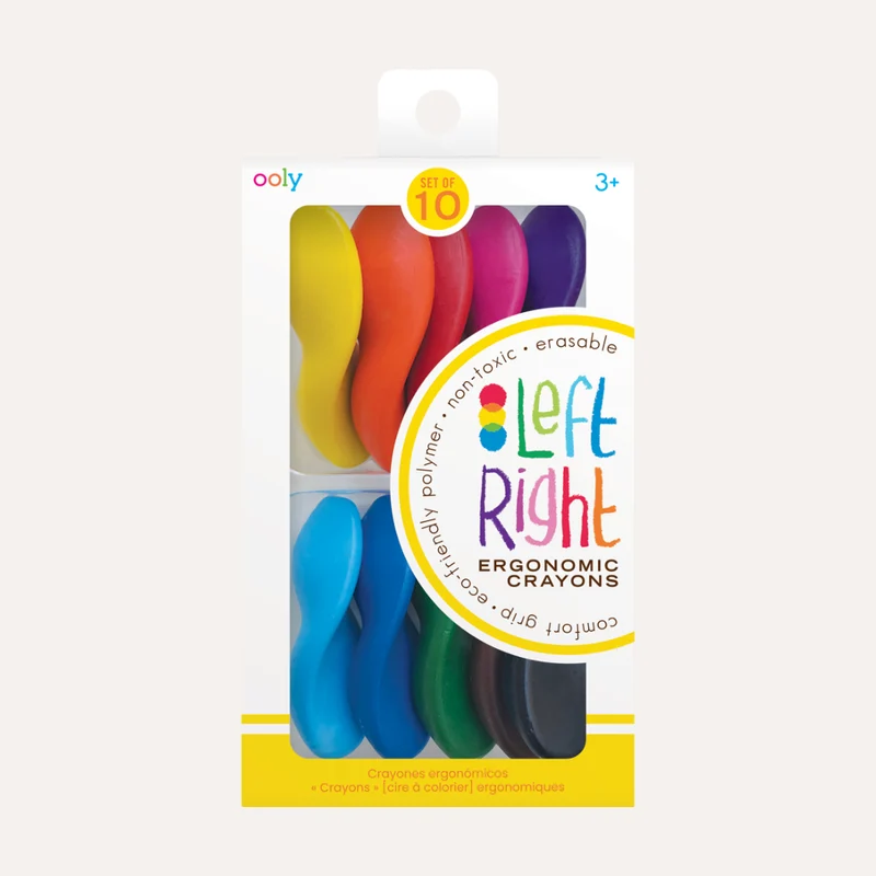 Left Right Crayons