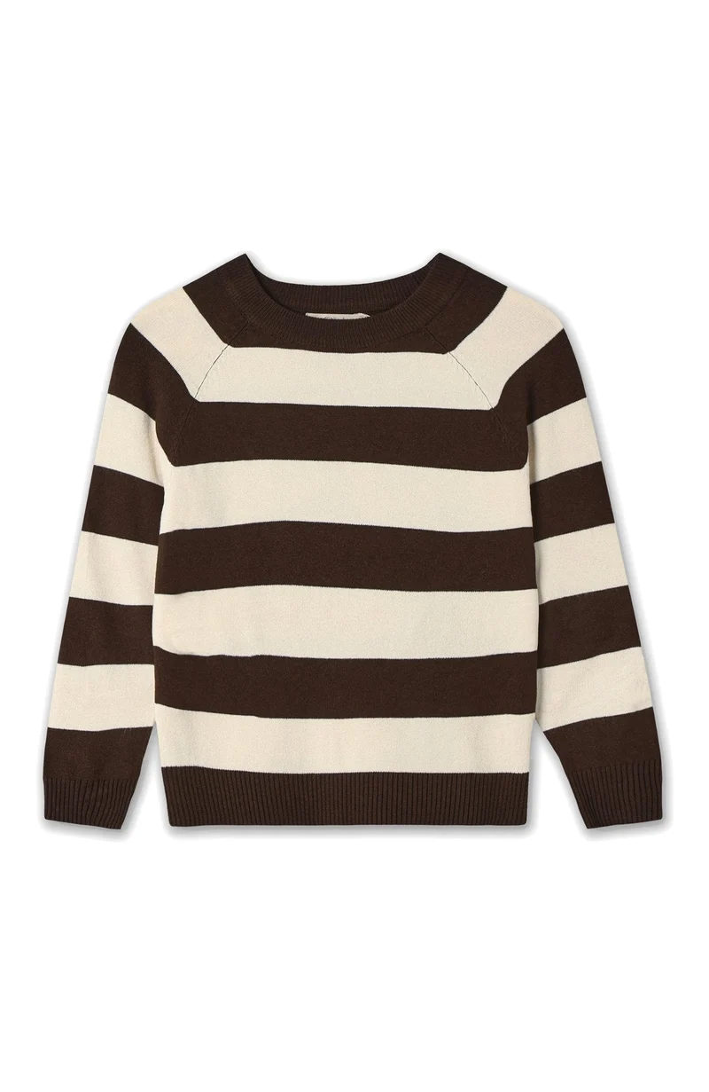 Favo LS Pullover - Coffee Bean / Sandshell