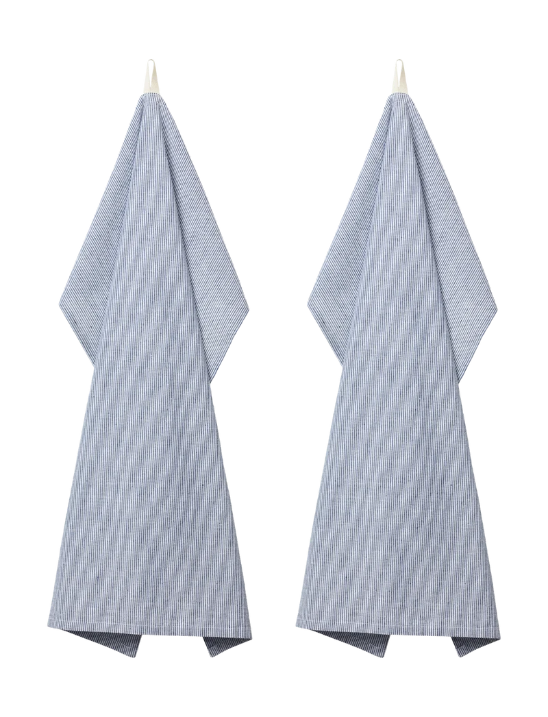 Studio Feder - viskestykker - 2 stk. - Classic Stripe