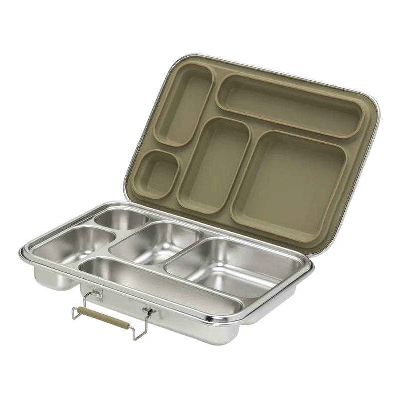 Haps Nordic - madkasse - haps box med 5 rum - olive