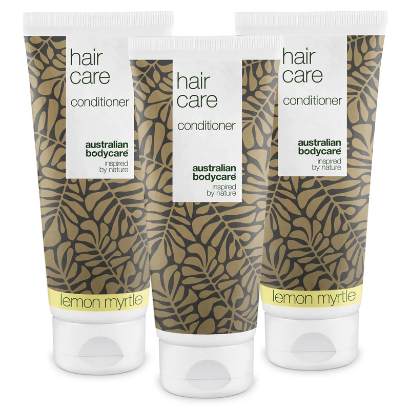 3 Hair Care balsam - paketerbjudande — Paketerbjudande med tre 200 ml balsam: Tea Tree Oil & 2 Lemon Myrtle