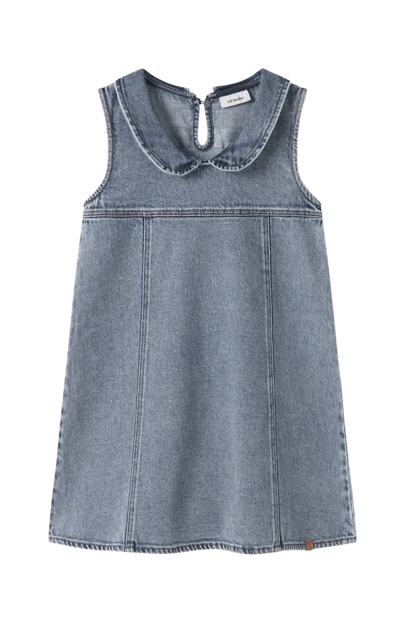 Karole Denim Klänning - Medium Blue Denim