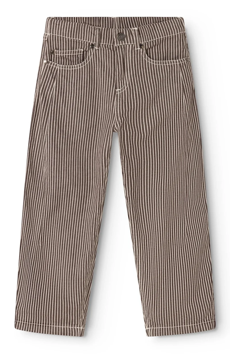 Pando Soft Denim Junior - Dark Brownie Stripe