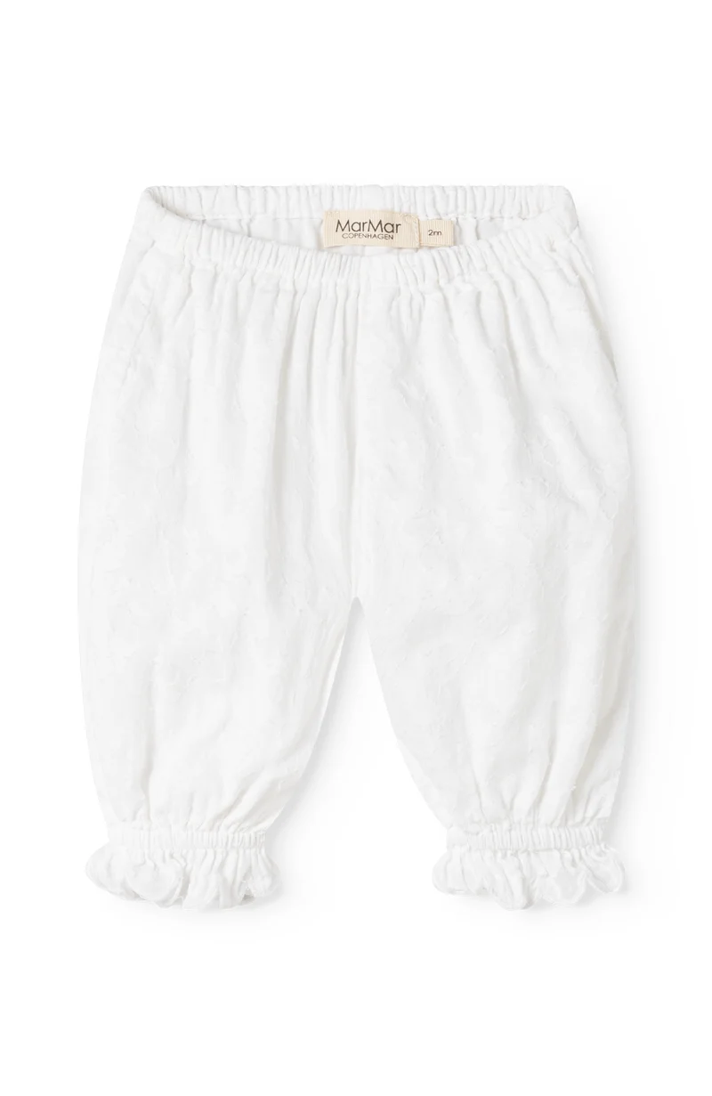 Pus Delicate Cotton Pants - White