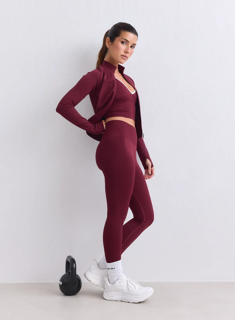 Merlot Shape Seamless Petite Tights