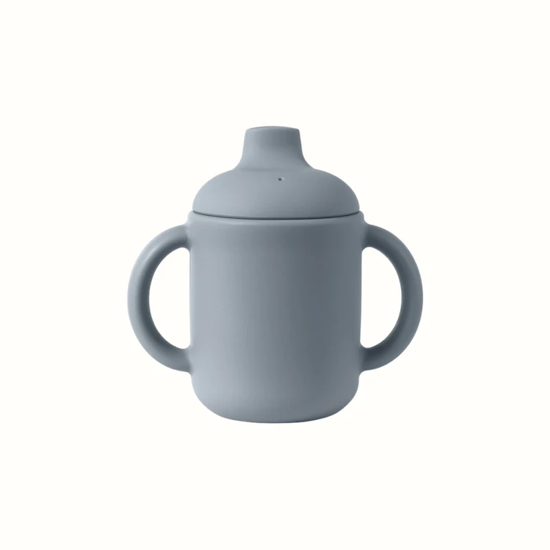 Silikonmugg för baby – Salvia