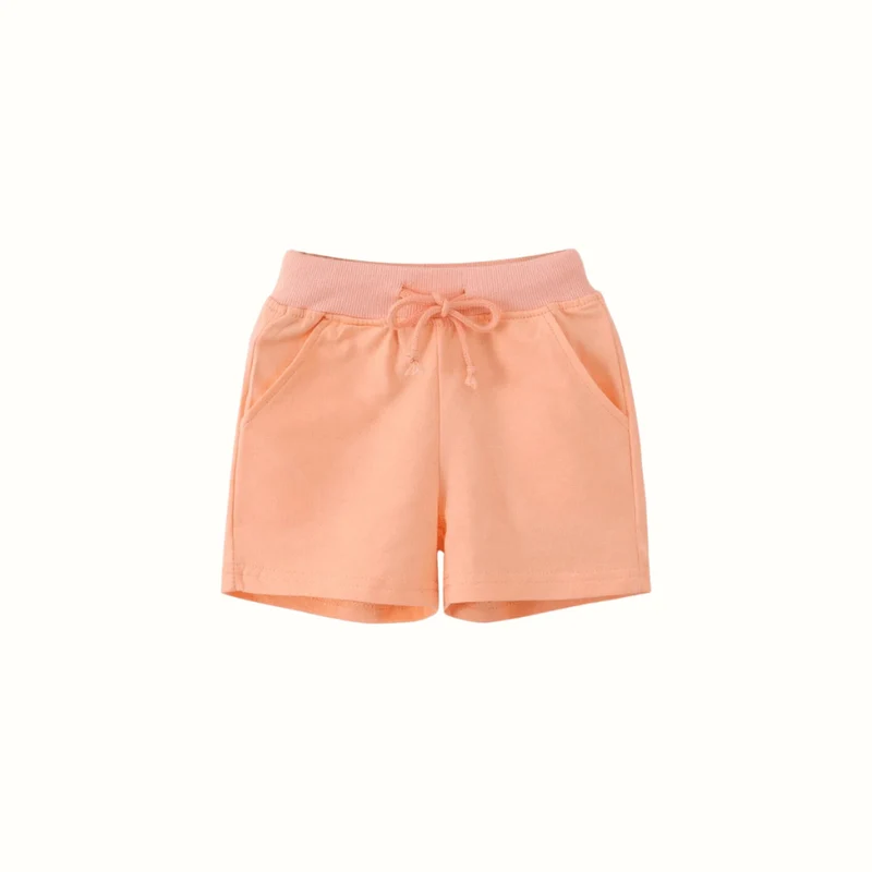 Sommarshorts i bomull – Peach