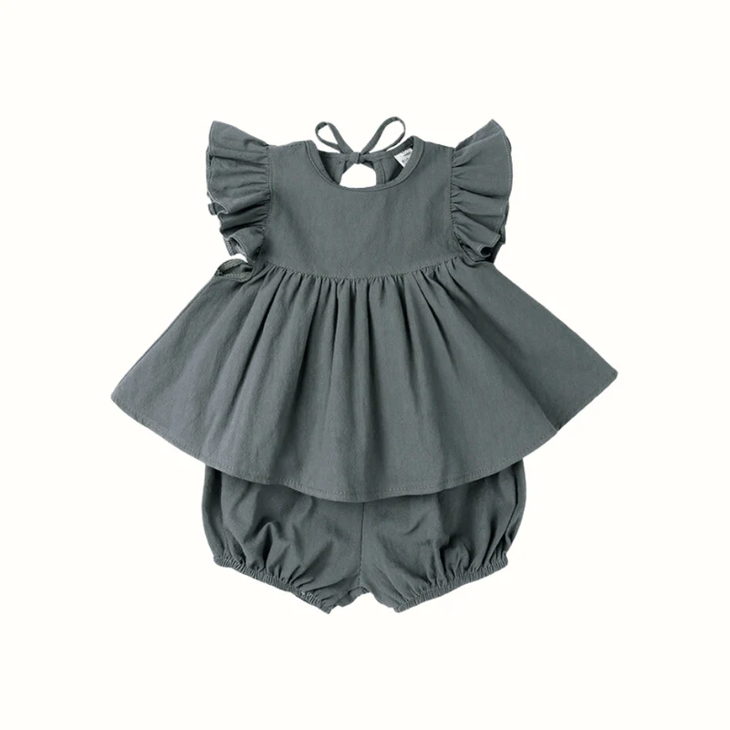 Sommarset barn – ärmlös topp & shorts