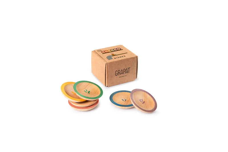 Grapat - 6 små tallerkner