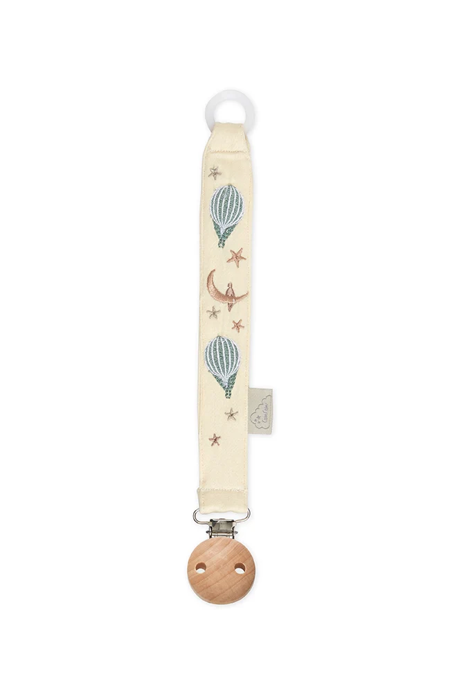 Embroidered Pacifier Holder - Dreamland