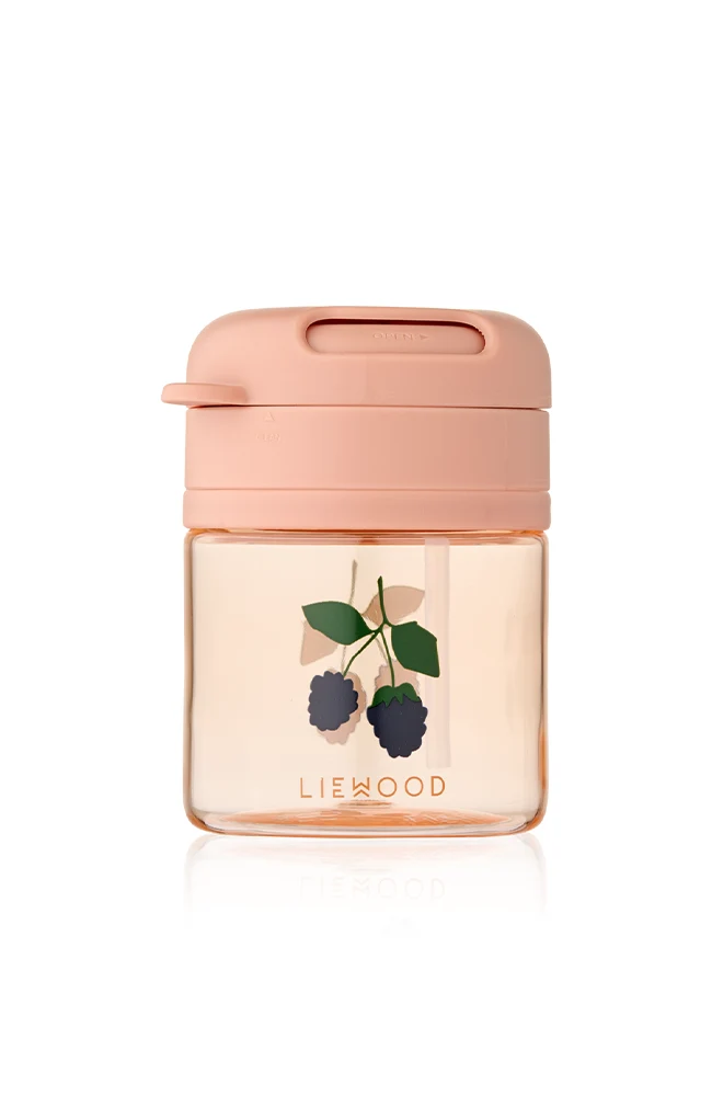Pavia Tritan Straw Cup - Berry/Pale Tuscany