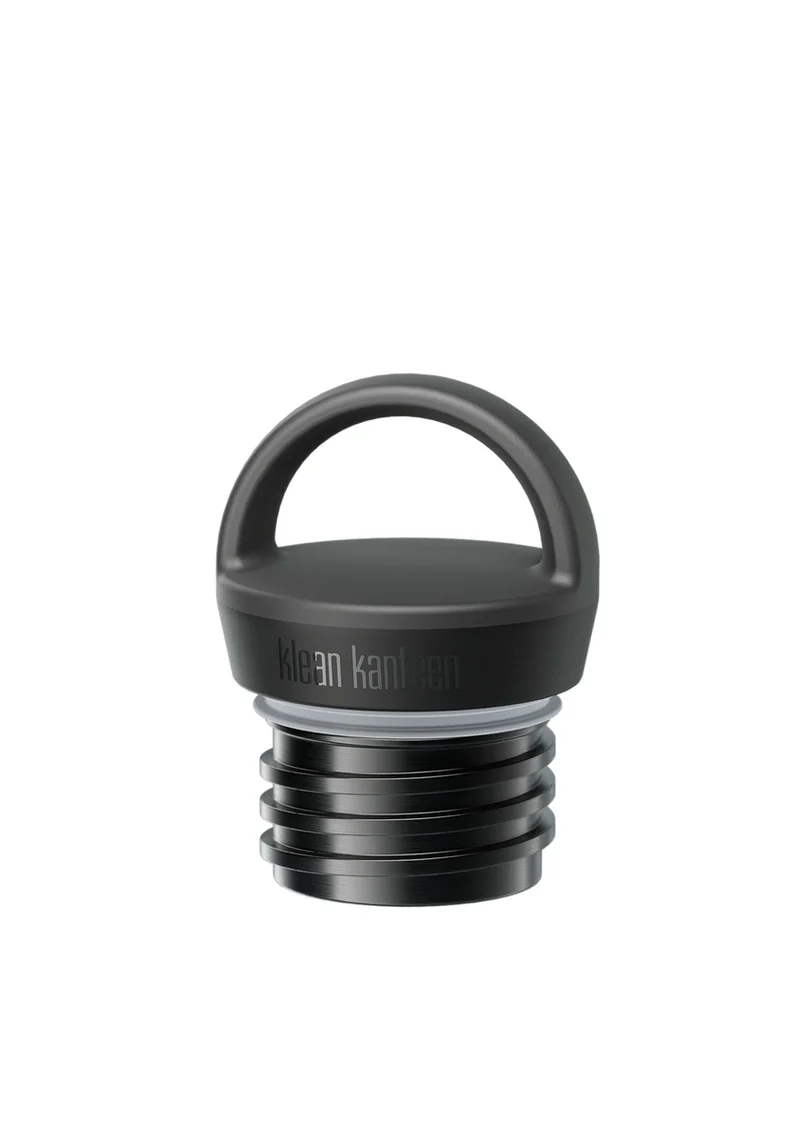 Klean Kanteen - skruelåg med hank - sort
