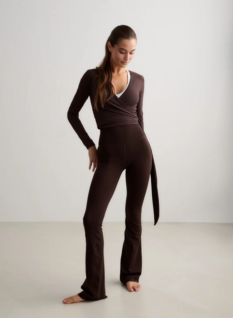 Chocolate Sense Flare Petite Tights