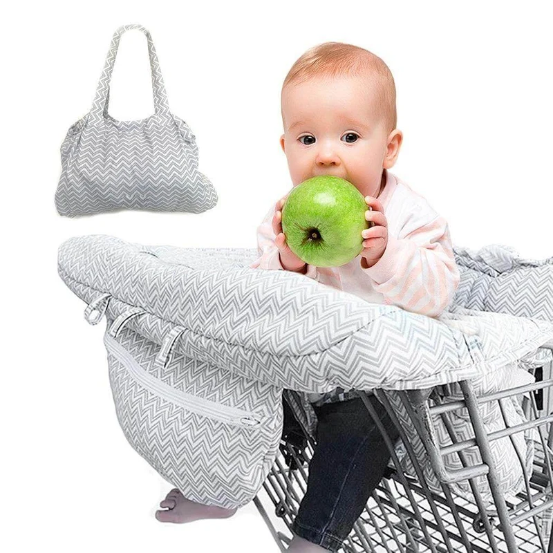 2 In 1 Comfortable Shopping Cart Cover