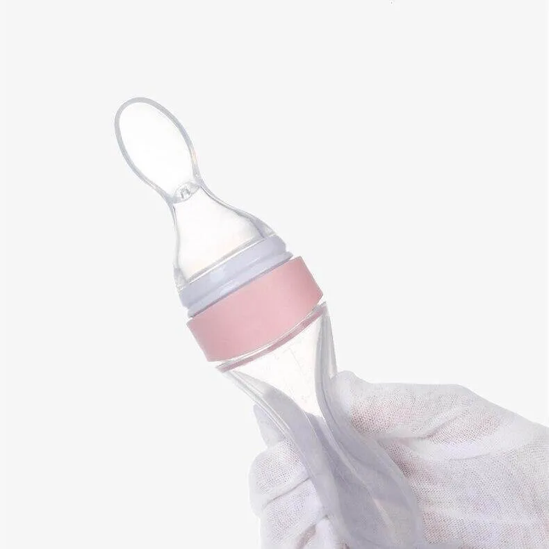 Baby Silicone Bottle Spoon