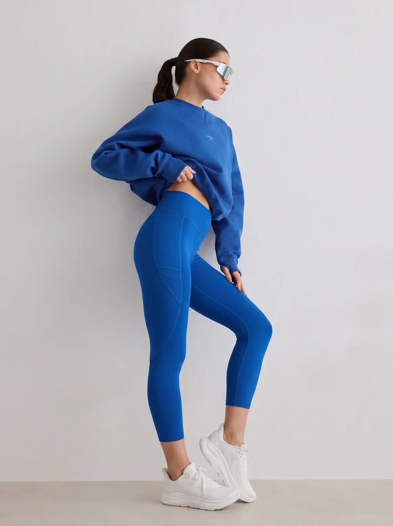 Azure Running Tights 7/8