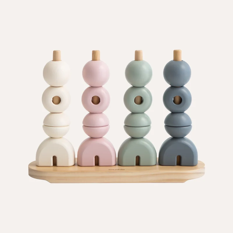 Wooden Multi Shape Stacker