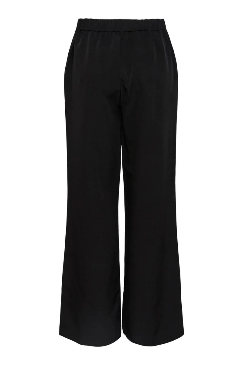 Pieces - Pcbossy Wide Plain Pant - 4266205 Black