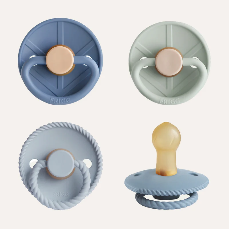 Natural Rubber Pacifier 4-Pack