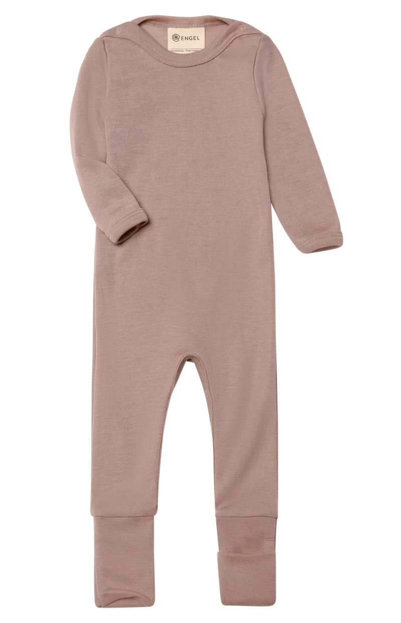 Engel - heldragt - uld & silke - dusty rose
