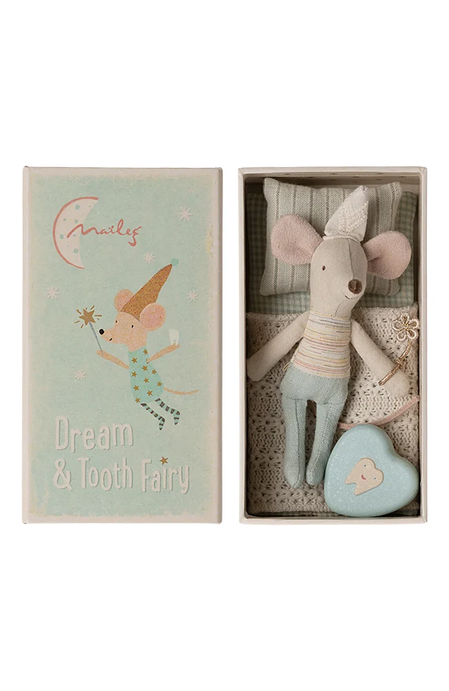 Tooth Fairy Mouse - Little brother in matchbox