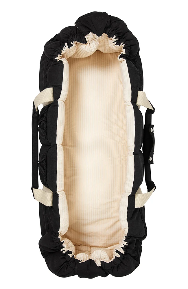 Organic Multifunctional Lift - Black w/ Cream Solid Stripe