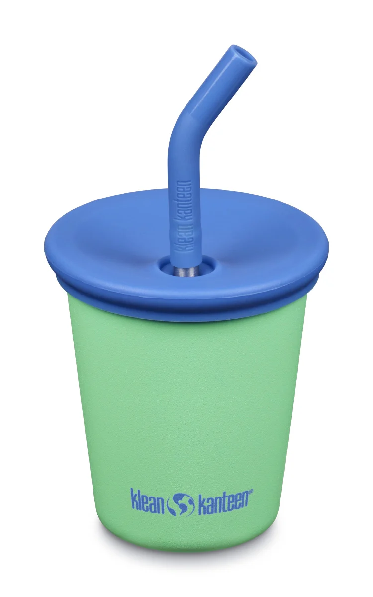 Klean Kanteen - kids cup - straw lid - spring bud