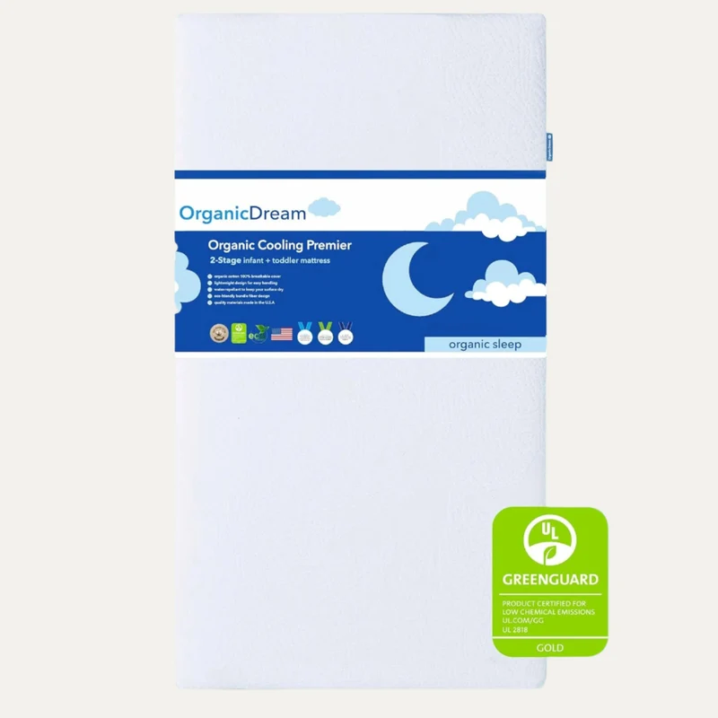 Cooling Premier 2-Stage Crib and Toddler Mattress