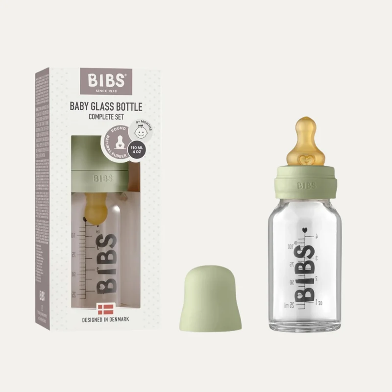 Baby Glass Bottle Complete Set