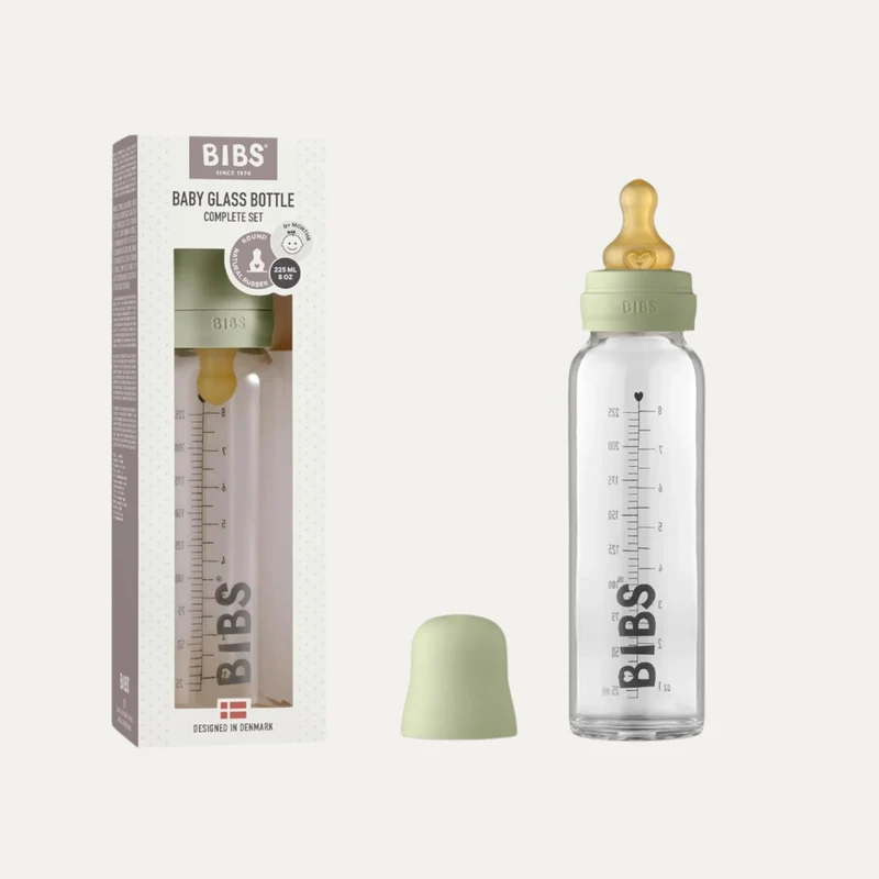 Baby Glass Bottle Complete Set