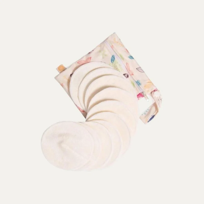 Organic Reusable Nursing Pads 10 Pack