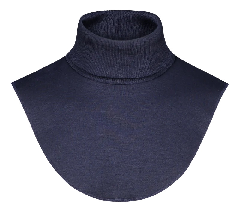 Ruskovilla - børn - halsedisse/neckwarmer - økologisk uld - marine