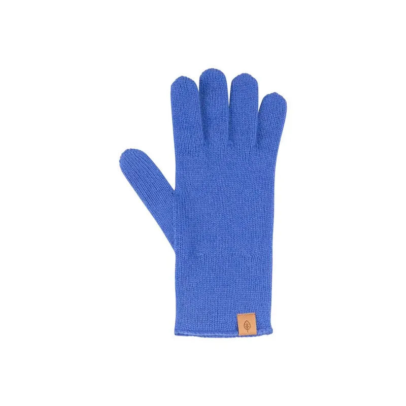 Pure Pure - fingerhandsker til voksne - merinould & kashmir - nautic blue