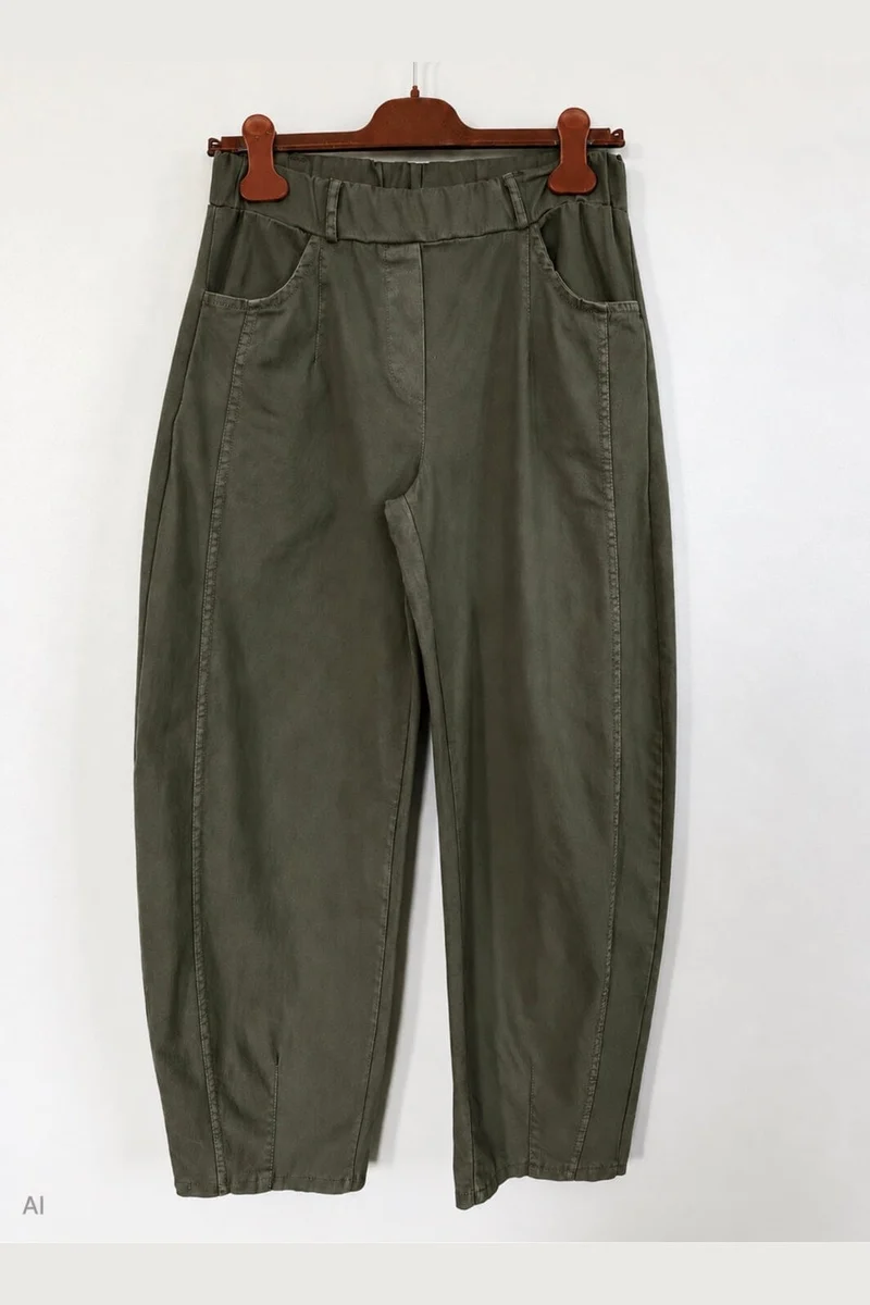 Marta Du Chateau - Mdcpeonia Pants 70181 - Military