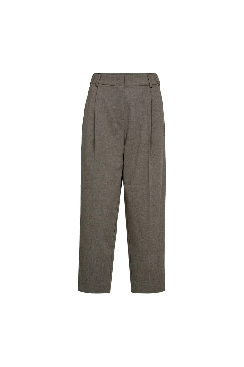 Haute L'Amitié - Nicole Crop Pant Hl10448 - Beige Melangé