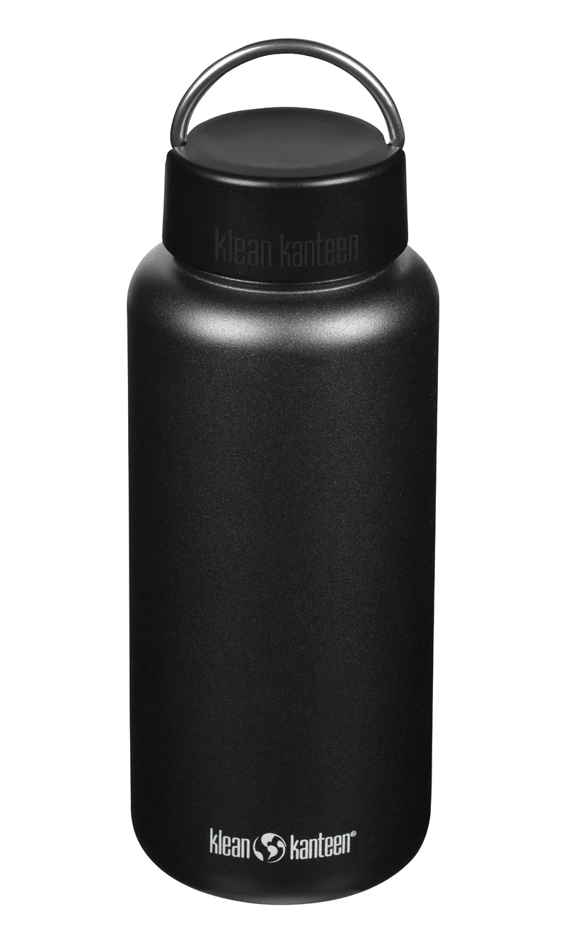 Klean Kanteen - single wall - Wide - 1182 ml. - black