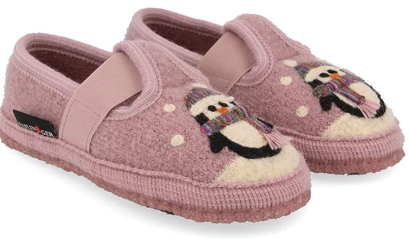 Haflinger - indesko - slipper - Pingu - rosa