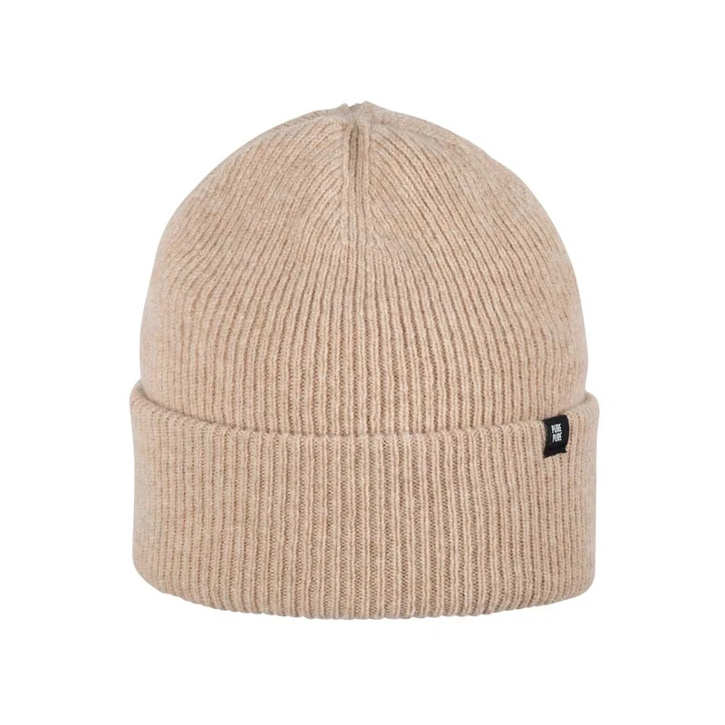 Pure Pure - hue til voksne - merinould & kashmir - oat